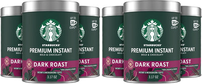 Café instantáneo Starbucks tostado oscuro 3.17oz set 2