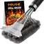 Cepillo parrilla 18pulg acero inox mango lujo