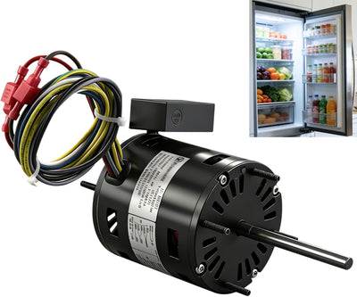 Motor ventilador refrigeración 1/12 HP 115/230V 3.3pulg comp
