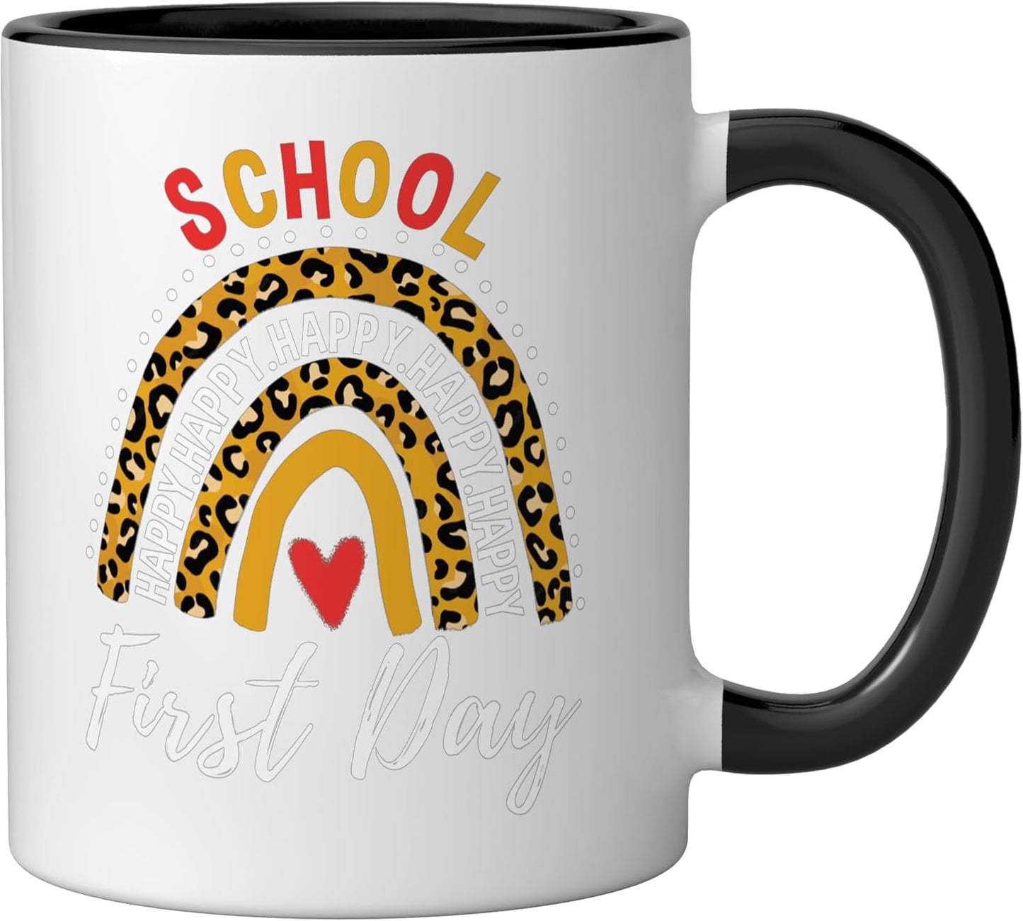 Taza Cerámica Docente Negro/Blanco