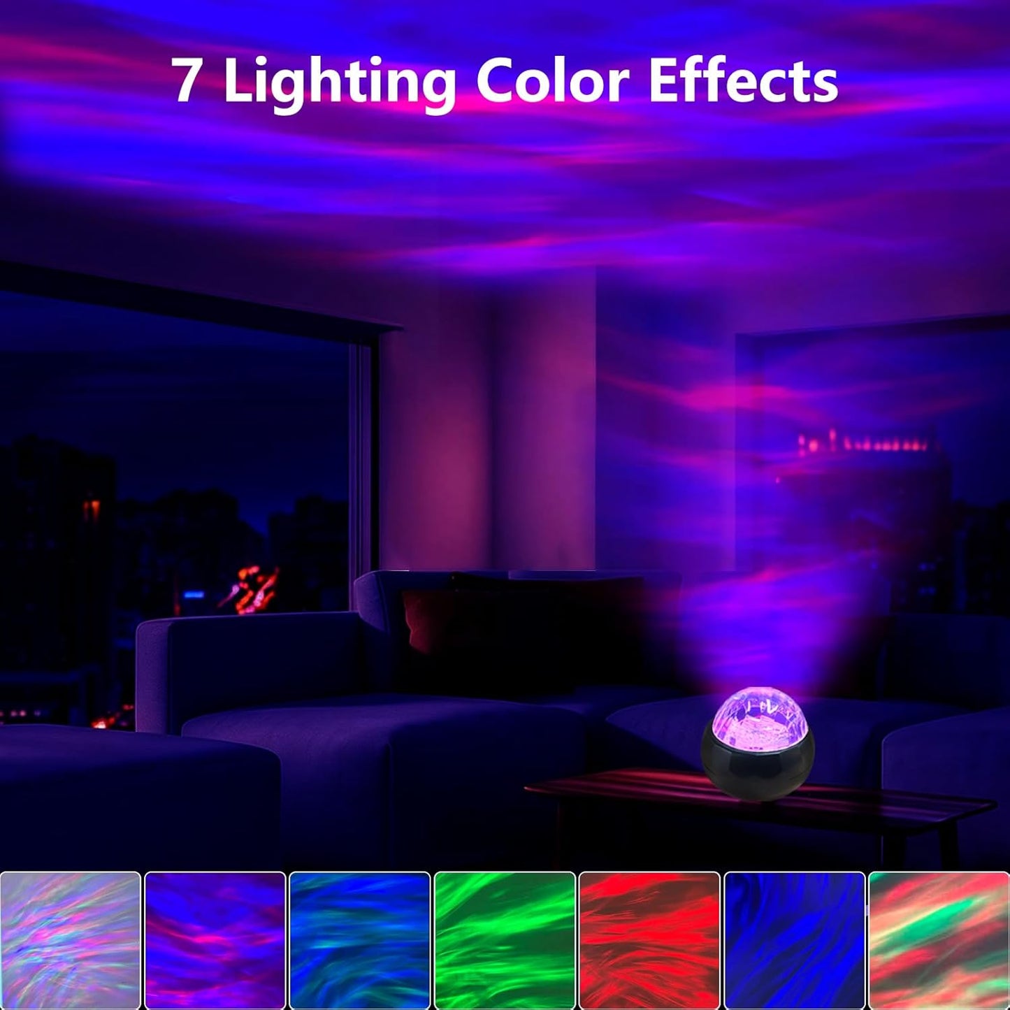 Proyector luces nocturnas decoración dormitorio cielo estrellado