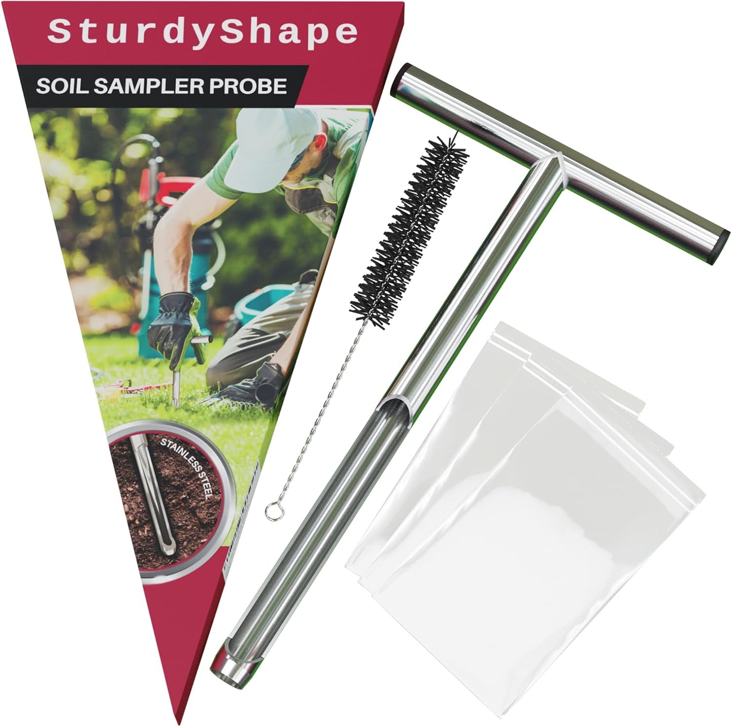 Kit muestreador suelo 12pulg