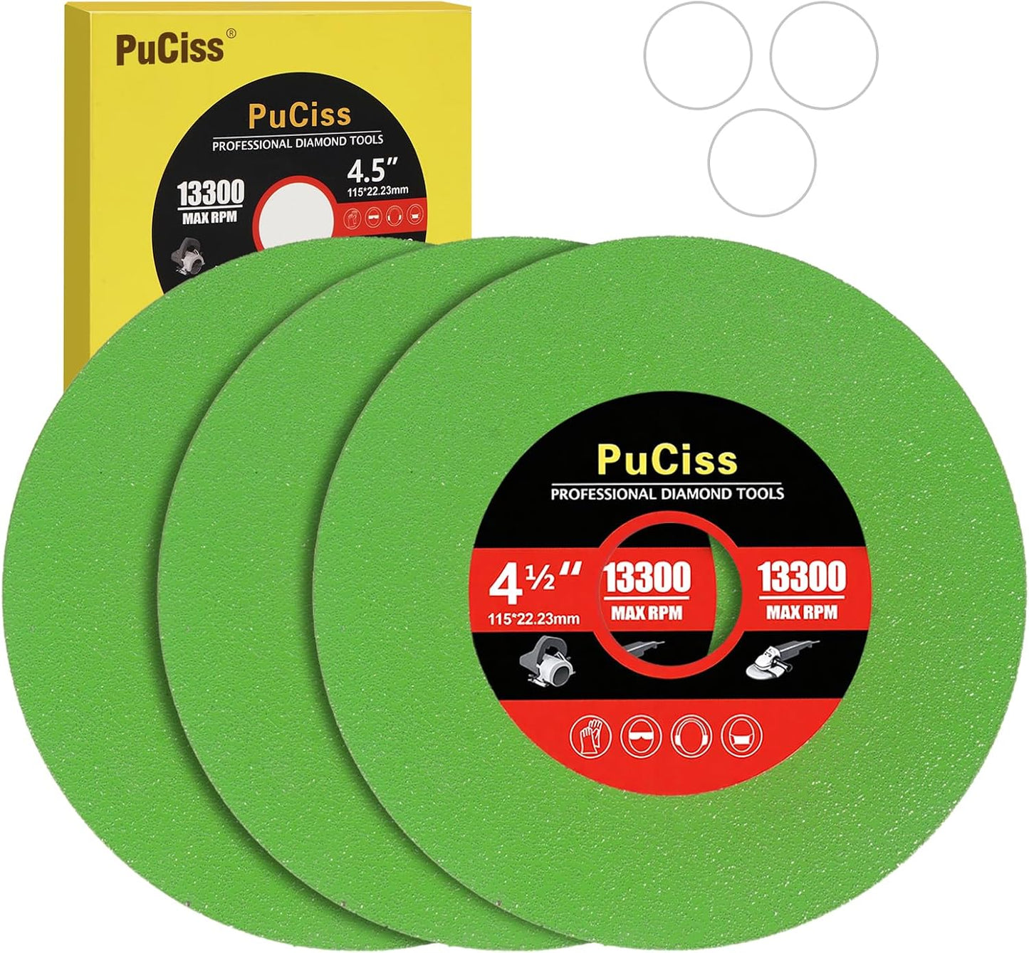Disco corte vidrio 4.5pulg diamante multimaterial