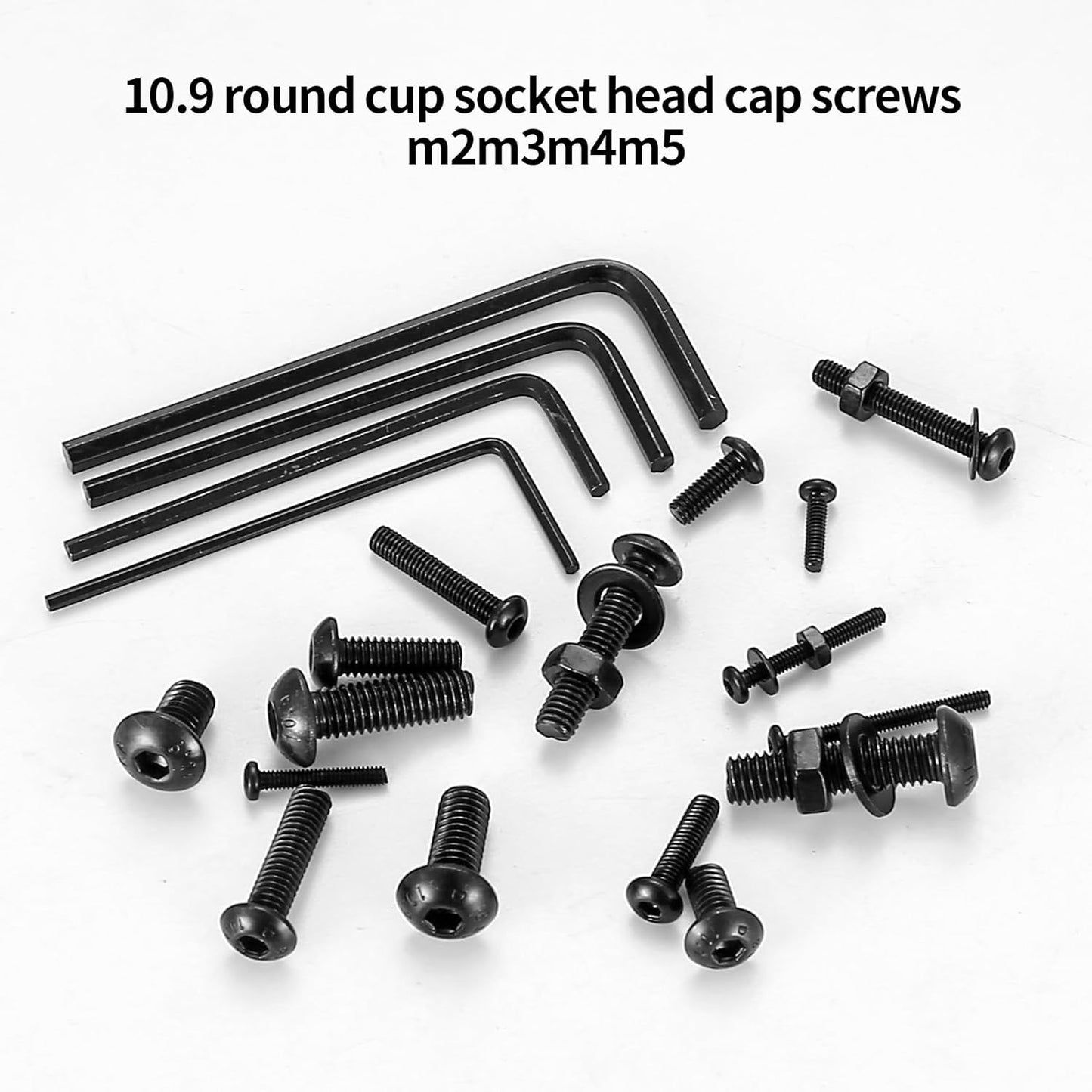 Kit surtido tuercas métricas s m2 m3 m4 m5 1710 pzas