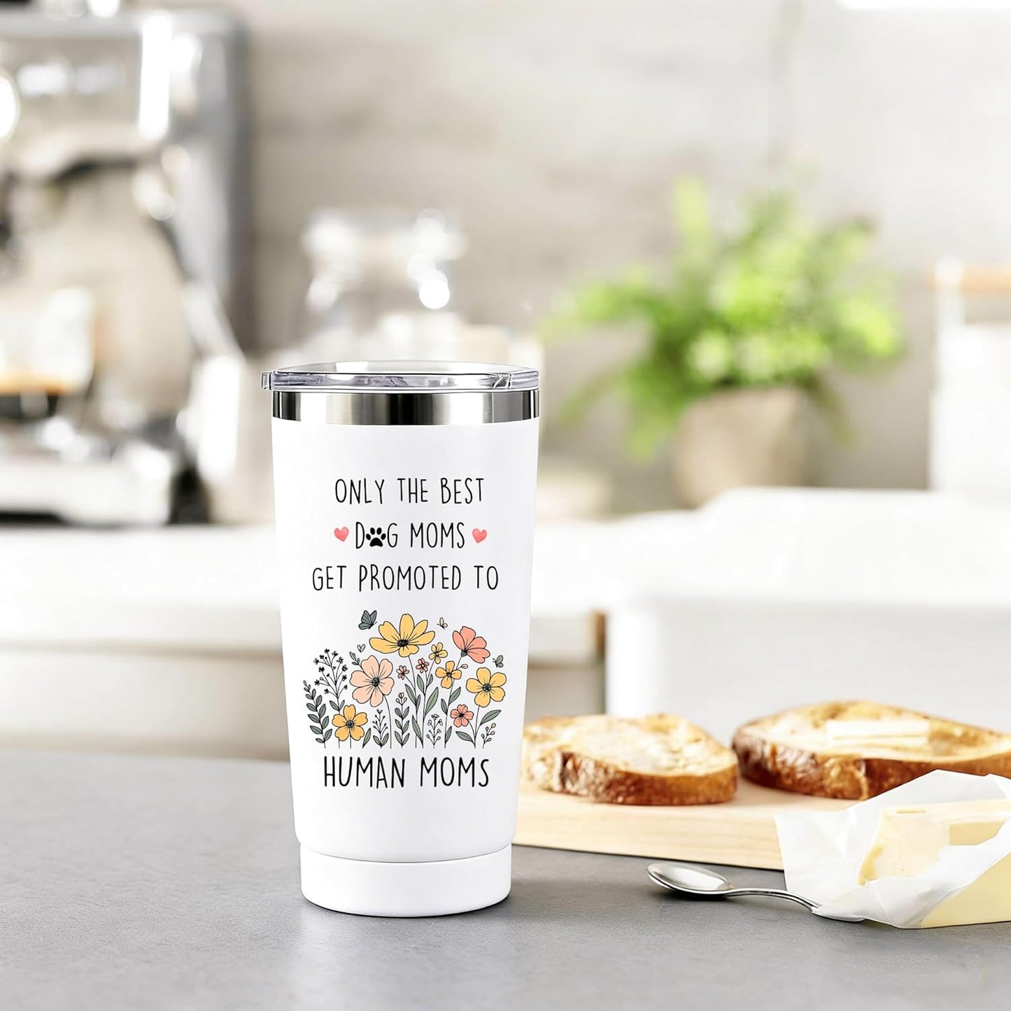 Vaso térmico 20oz regalo para mamás y amantes de perros