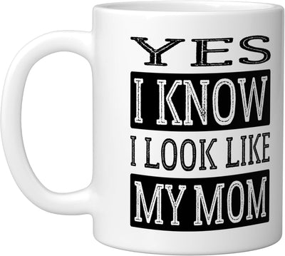 Taza Cerámica Vintage Hija Parece Mamá Día de la Madre