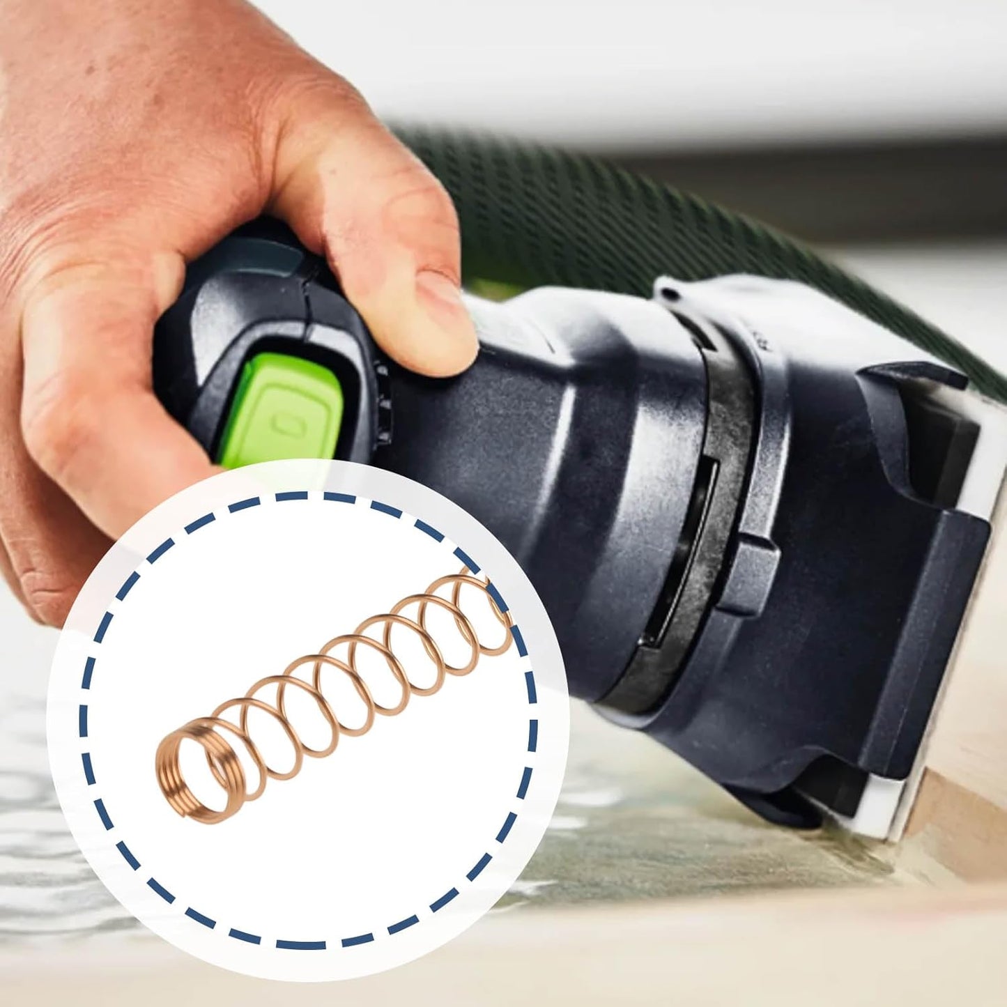 Set 4 Cepillos Carbono Comp Festool RTS 400 EQ