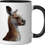 Taza cerámica Kangaroo negra/blanca
