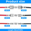 Kit 30 Terminales Crimpados Espada Hembra 0.110-0.248pulg