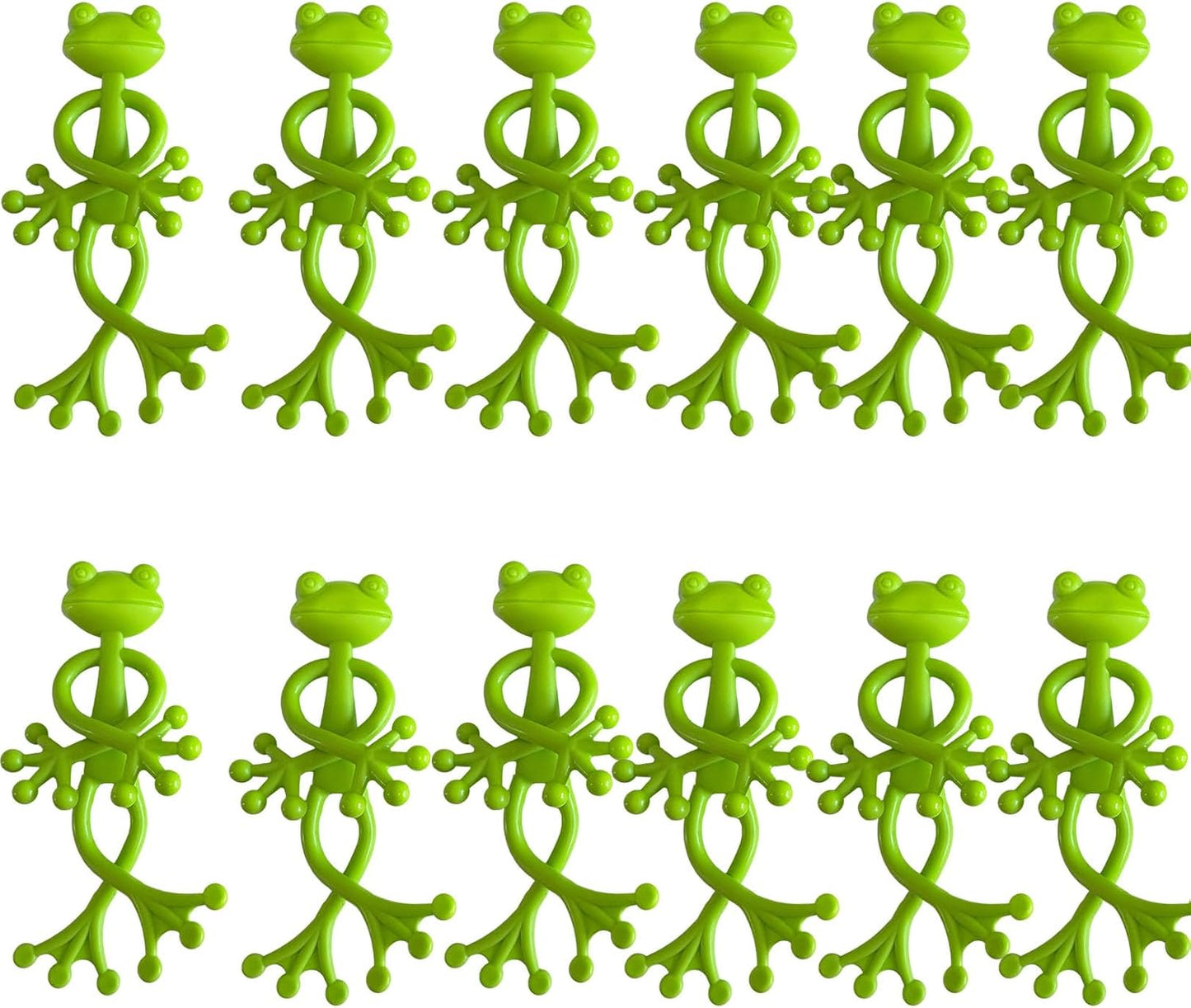 Soporte para ranas de plantas 12 pzas decoración