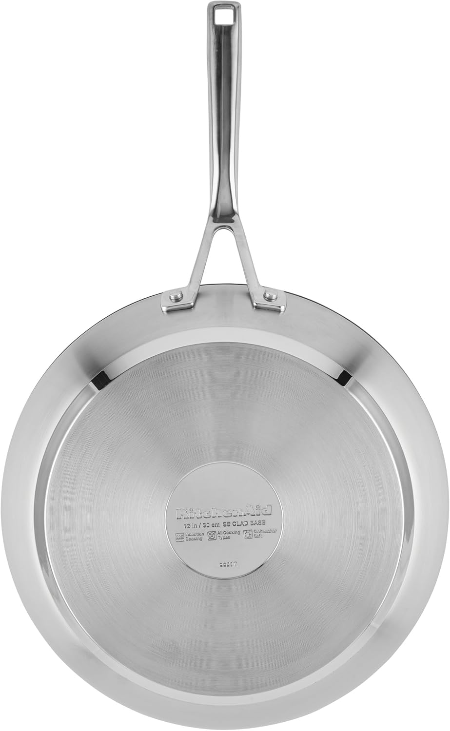 Bandeja base acero inox 3 capas lista para induccion