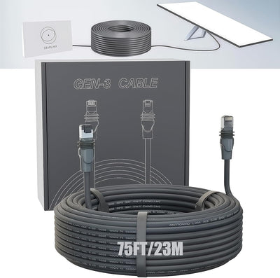 Cable Ethernet Starlink Gen 3 impermeable 75pies