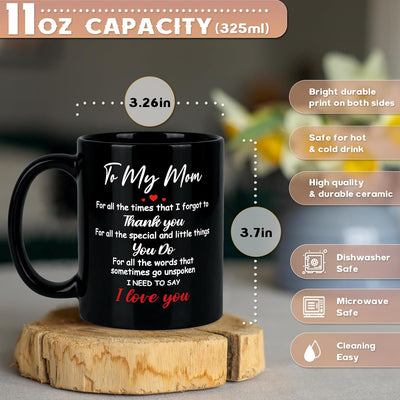 Taza de café para mamá regalo de cumpleaños día de la madre