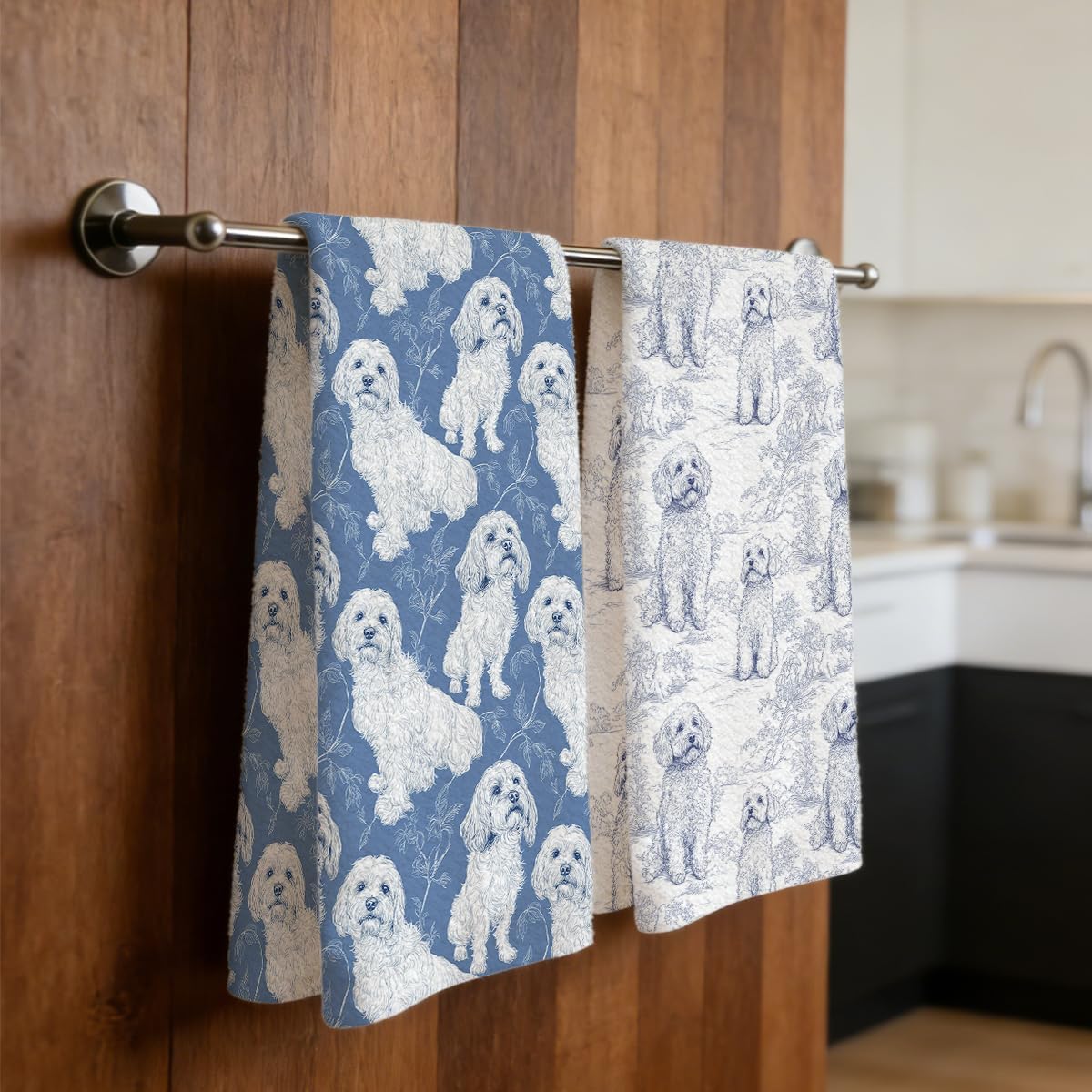 Toallas de cocina Cockapoo, regalo para amantes de los perros