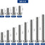 Tornillos Torx acero inox 304 antirrobo 50 pzas