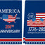 Toallas de cocina USA 250th 18 x 26