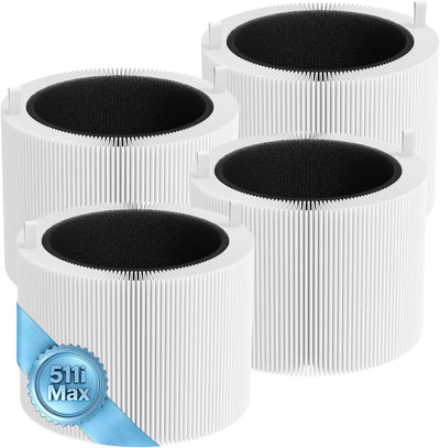 4 Filtros Repuesto 511i Max para Blue Pure F5MAX