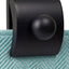 4 Perchas Tapiz Pared Ajustable Resistente Negro