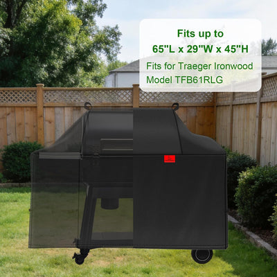 Cubierta parrilla Traeger 600D impermeable exterior
