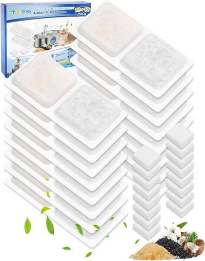 16 Filtros Agua Perros 3.4gal Carbón Activo