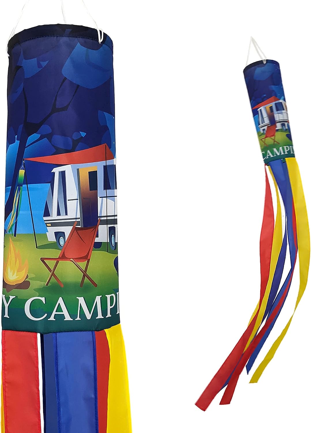 Bandera para camping duradera 60pulg para RV cabina