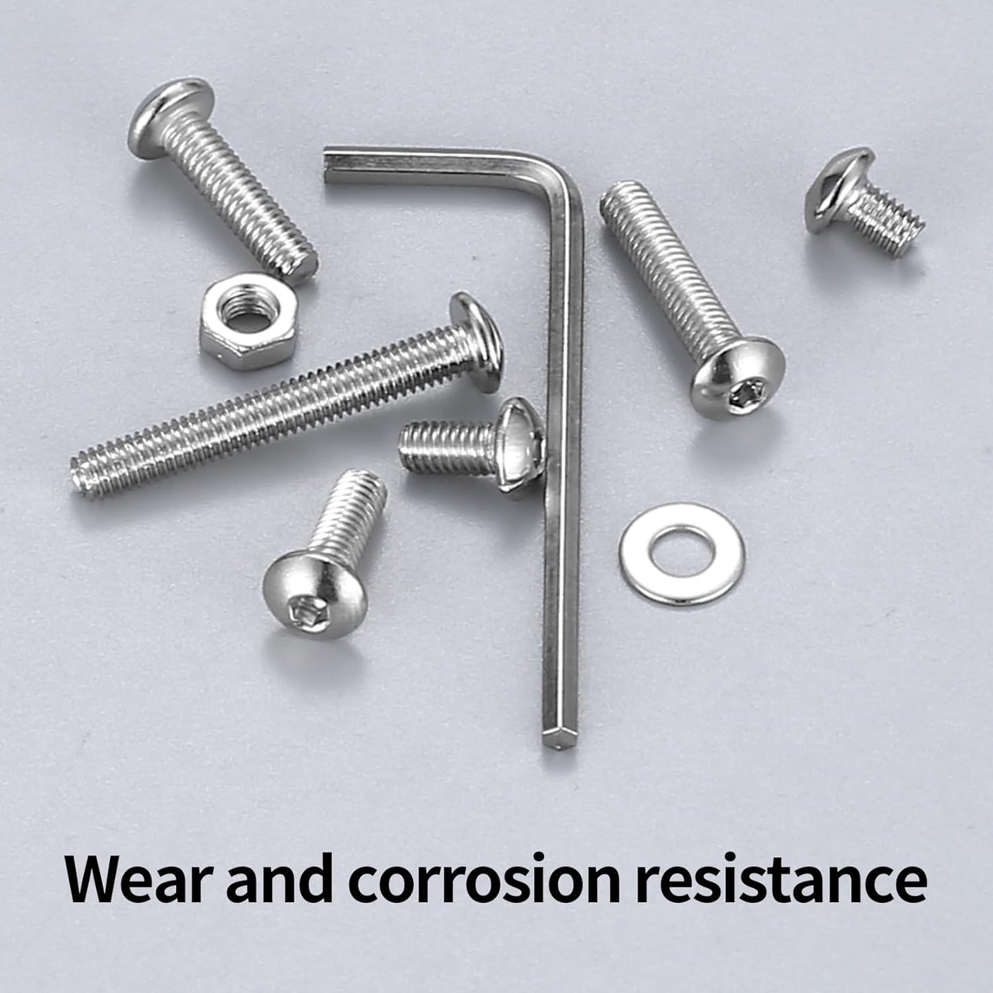 Kit surtido s y tuercas métricas hexagonales