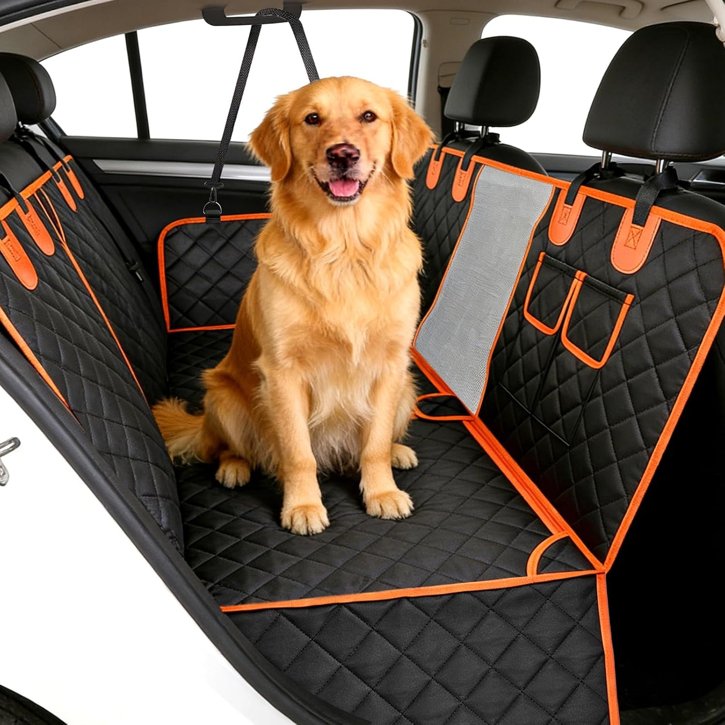 Funda asiento perro impermeable antideslizante para auto