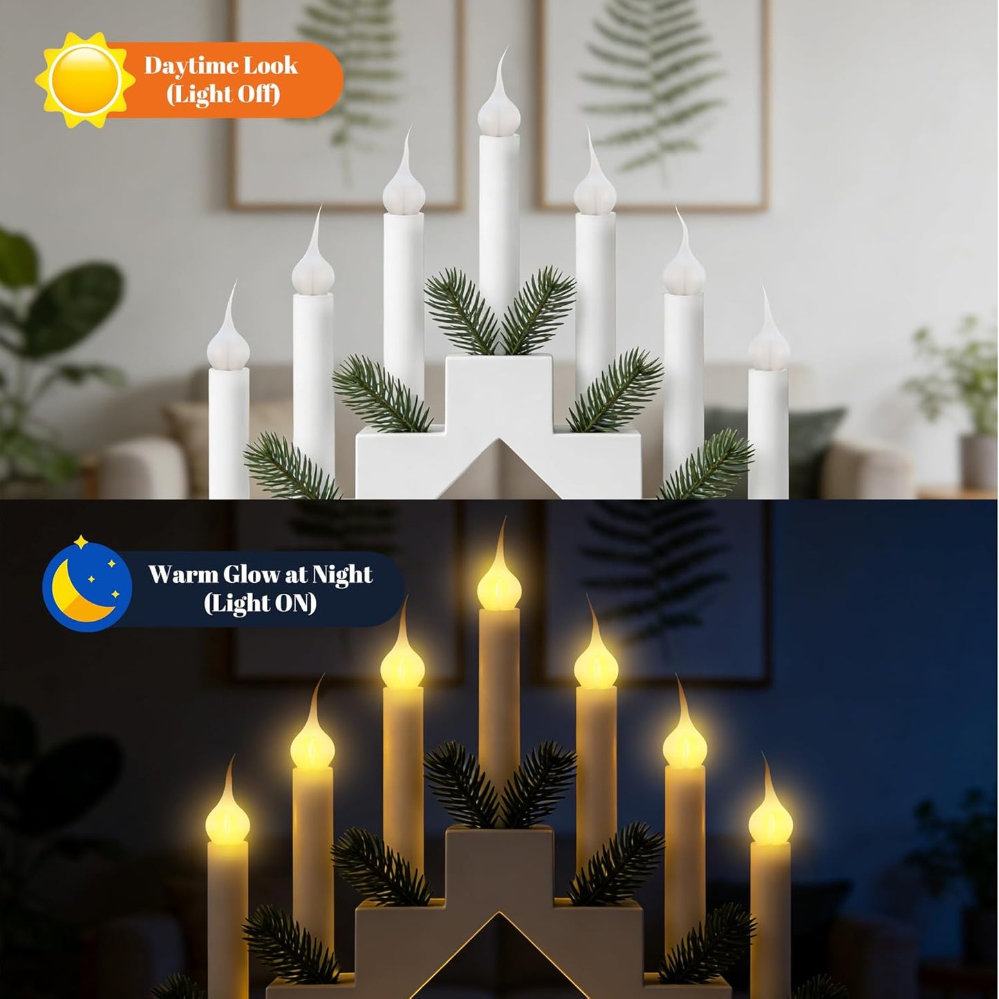 6 Bombillas LED E26 G35 120V Silicona Estilo Campestre