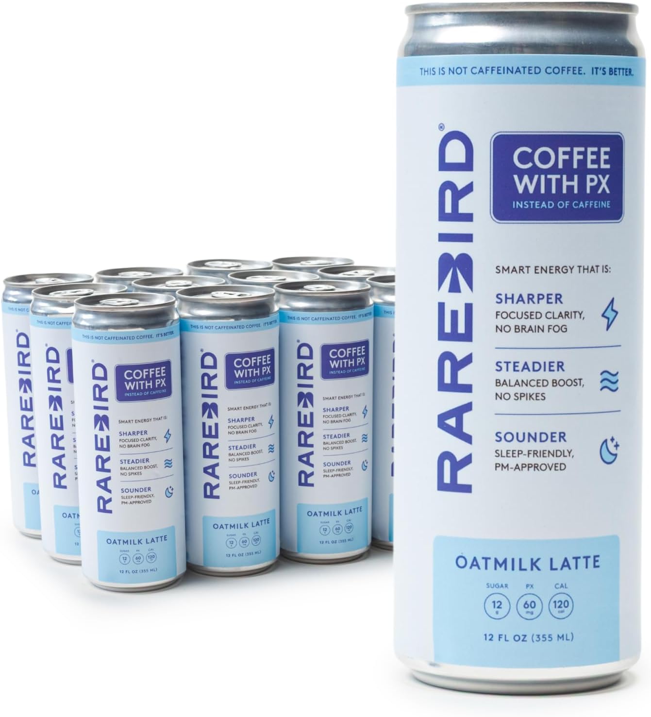Leche avena cremosa endulzada 12oz paquete 12