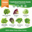 7 Pzas Semillas Lechuga Orgánica 7 Variedades Hidroponía