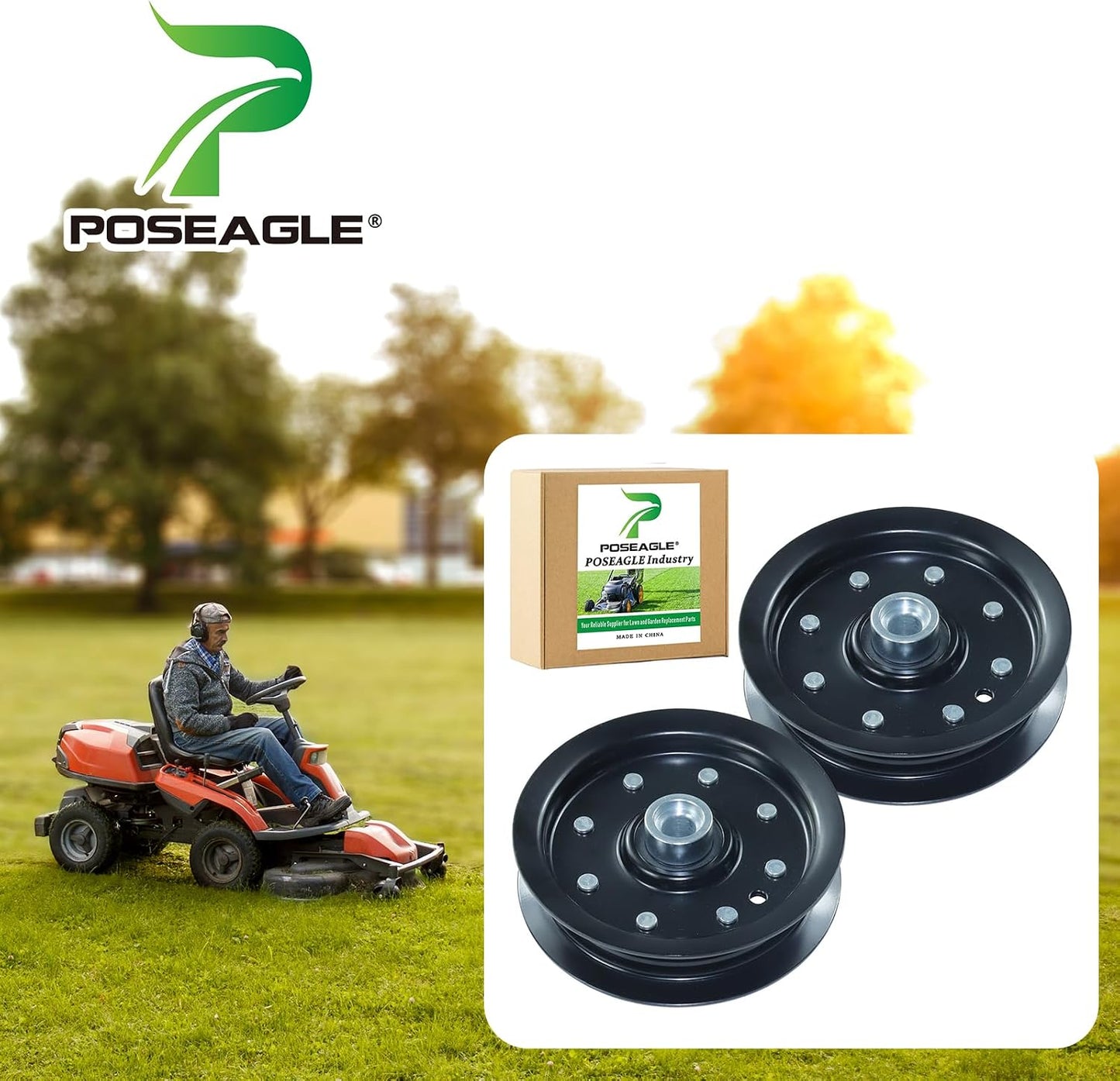 2 Pzas Poleas Cubierta Hustler para Dash XD