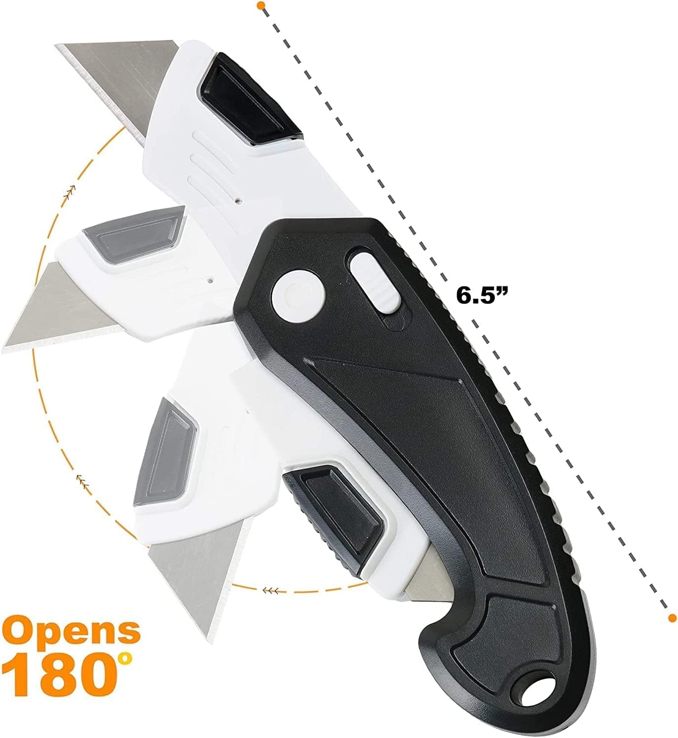 Cortador plegable plástico ABS rosa azul