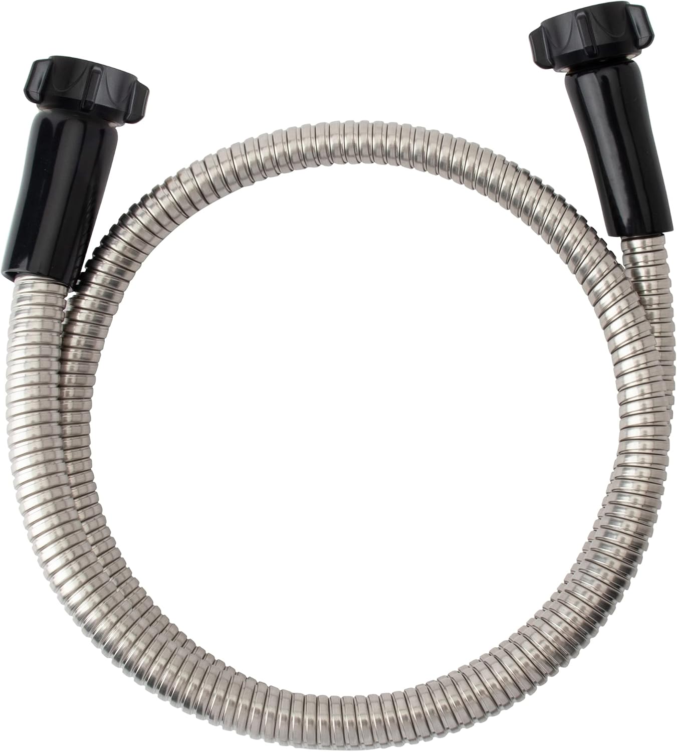 Manguera jardín acero inox 304 3ft conector latón hembra