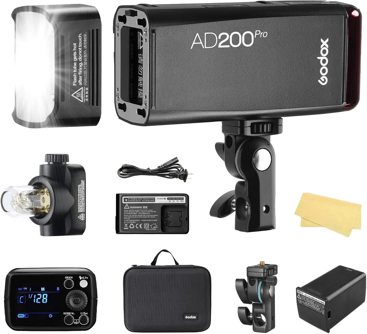 Flash AD200 Pro 200Ws 2.4G HSS Monolight