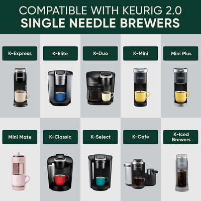 Tazas acero inox para cafetera Keurig set 2 filtros metal