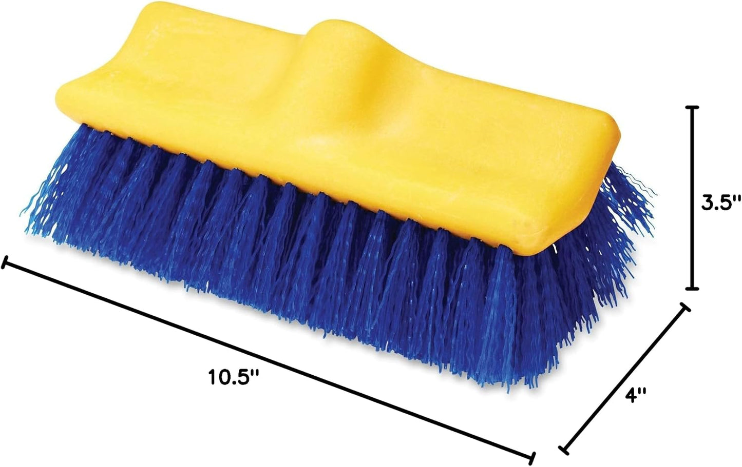 Cepillo fregado 10pulg color azul