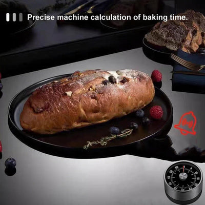 Temporizador cocina digital alarma fuerte magnético negro plateado