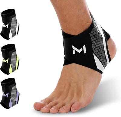 Tobillera compresión con cordones para hombre y mujer