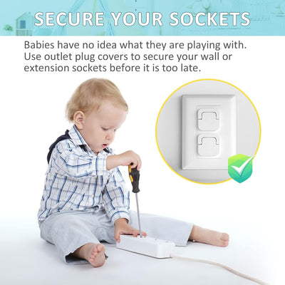 Protectores enchufe seguridad infantil paquete 60