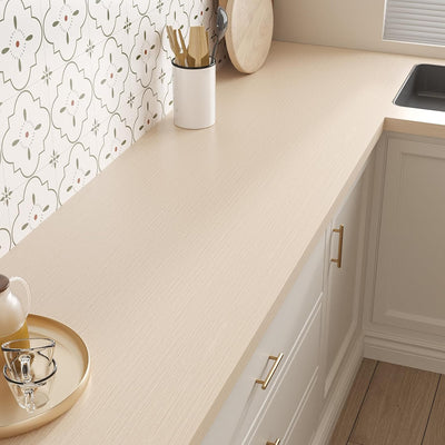 Papel contacto grano madera blanca 15.7x118pulg