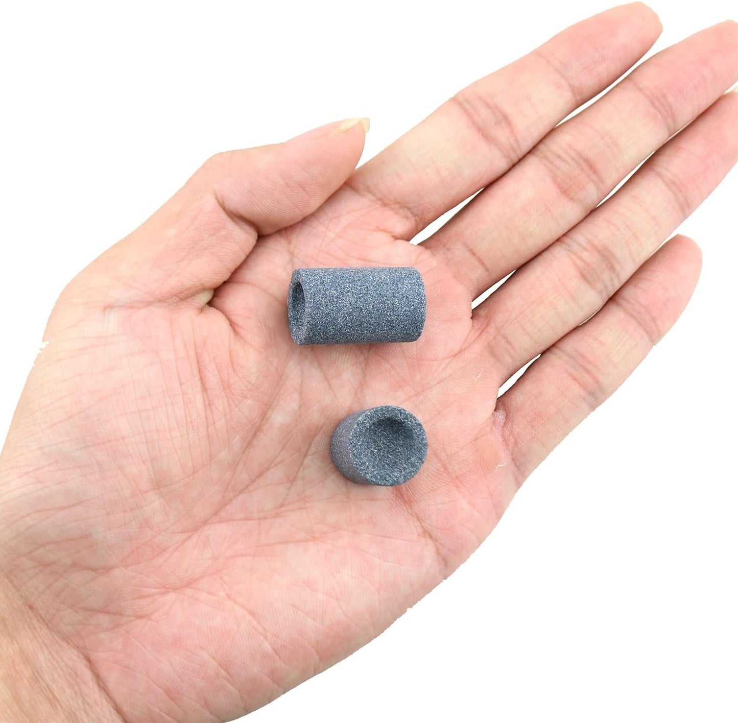 4 Pzas Cuchilla de Afilado para Dardos 2.5x1.5cm Gris