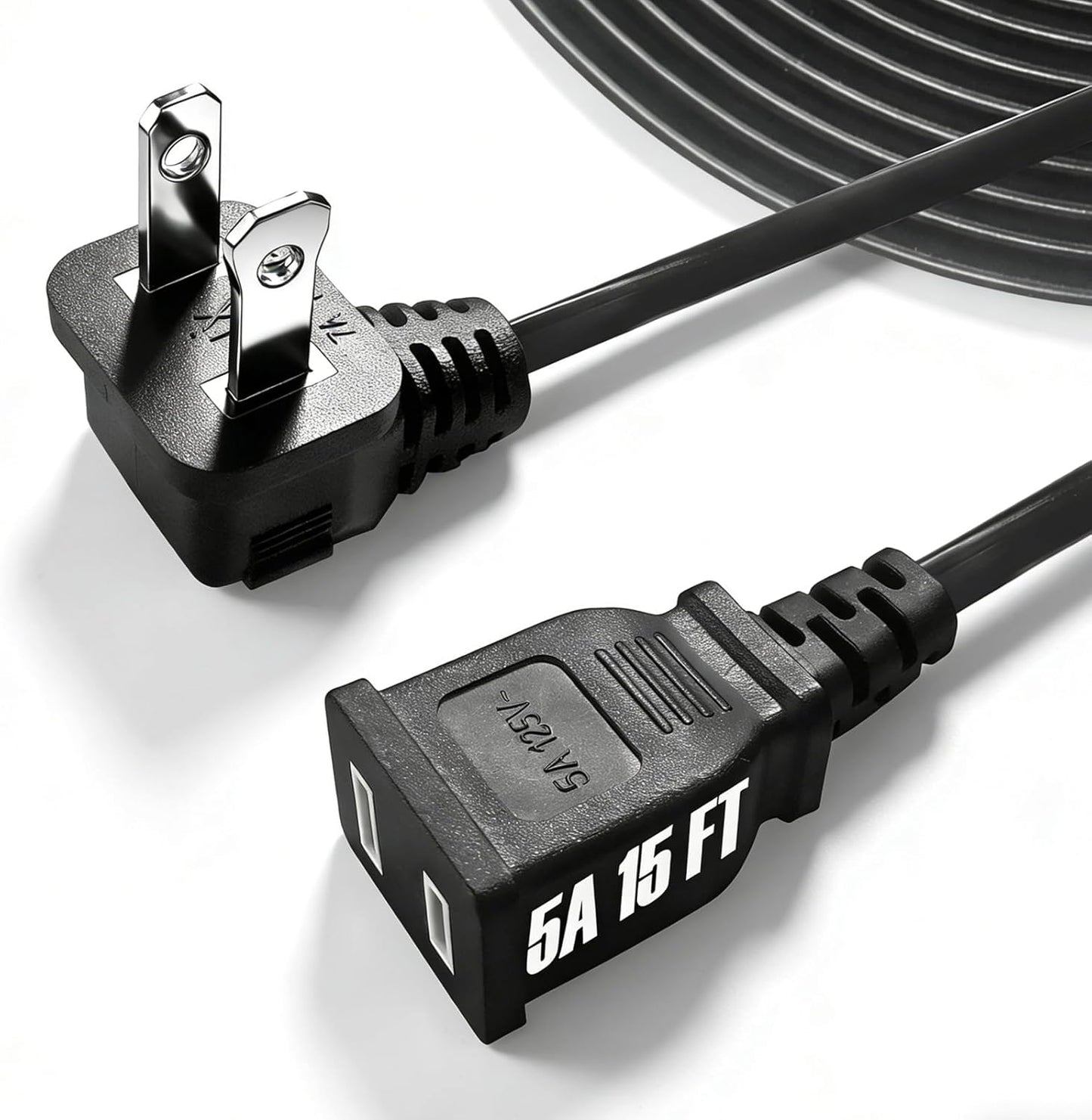 Cable extensión 15pies 625W 2 clavijas