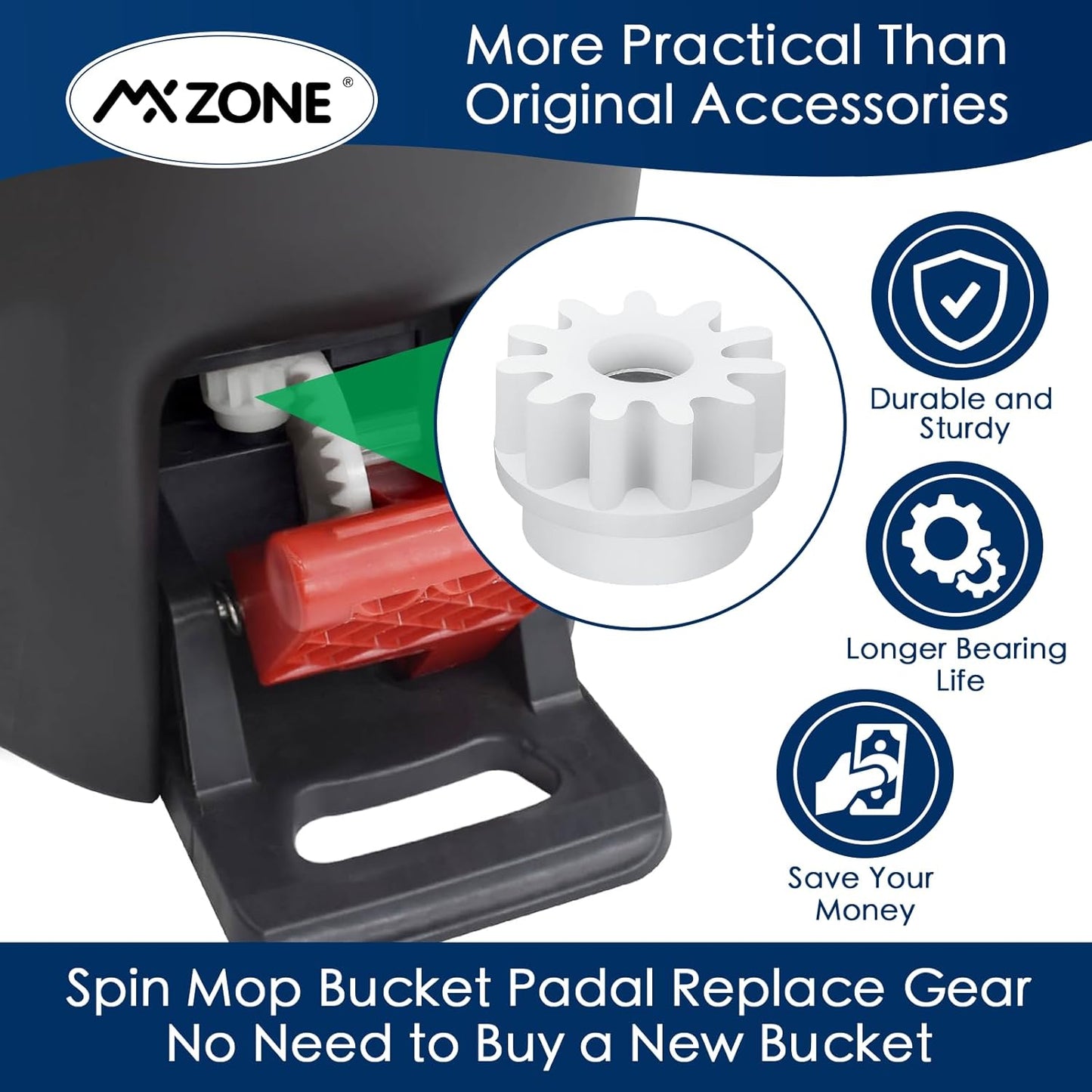 Repuesto rodamiento pedal cubo fregona O Cedar