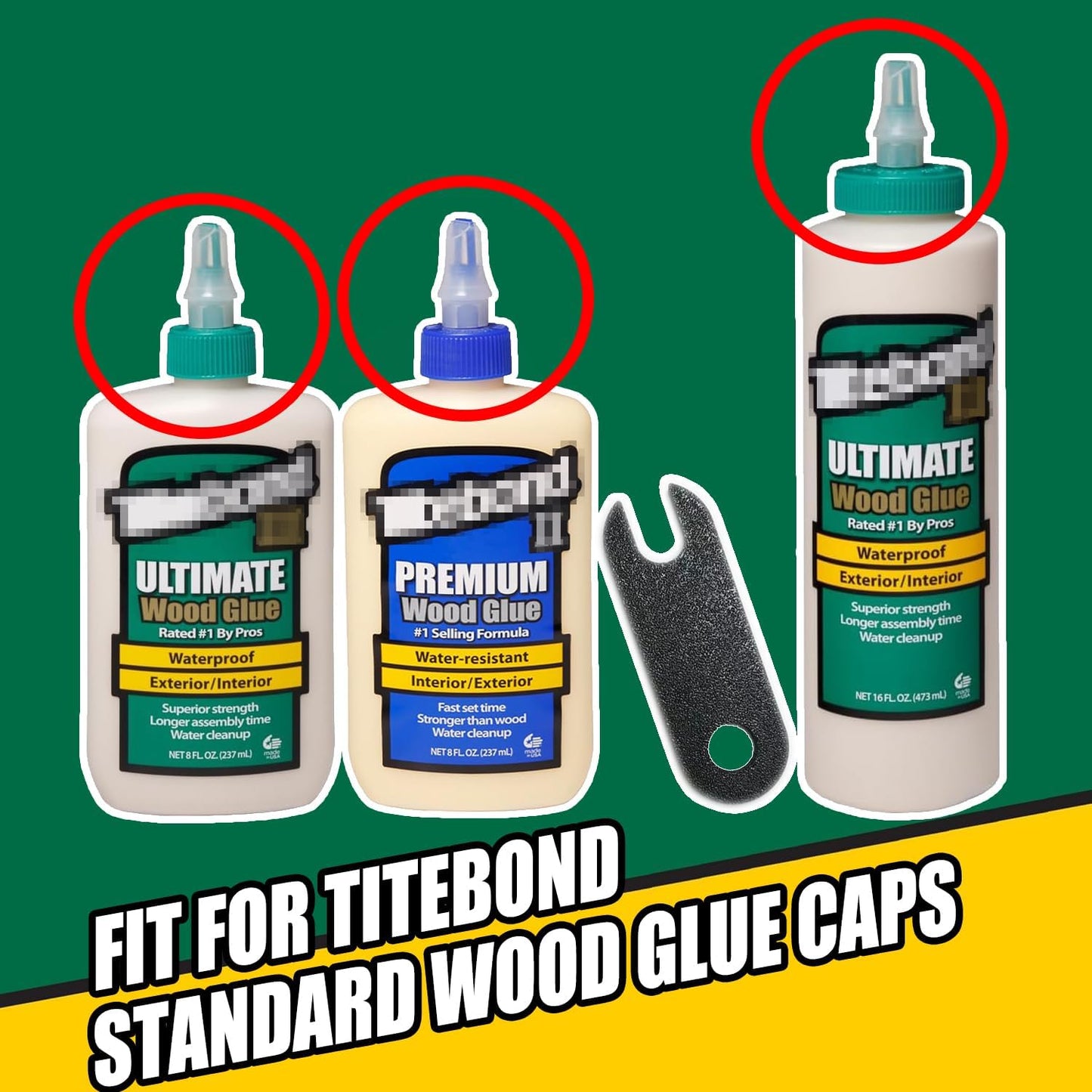 Pack 2 Abridores Pegamento Madera para Titebond 3