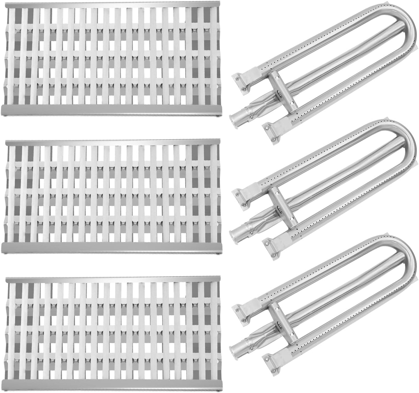 Placas calor acero inox para parrilla DCS