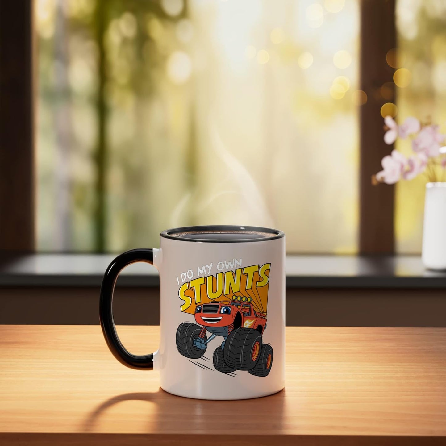 Taza cerámica Blaze & The Monster Machines negro/blanco