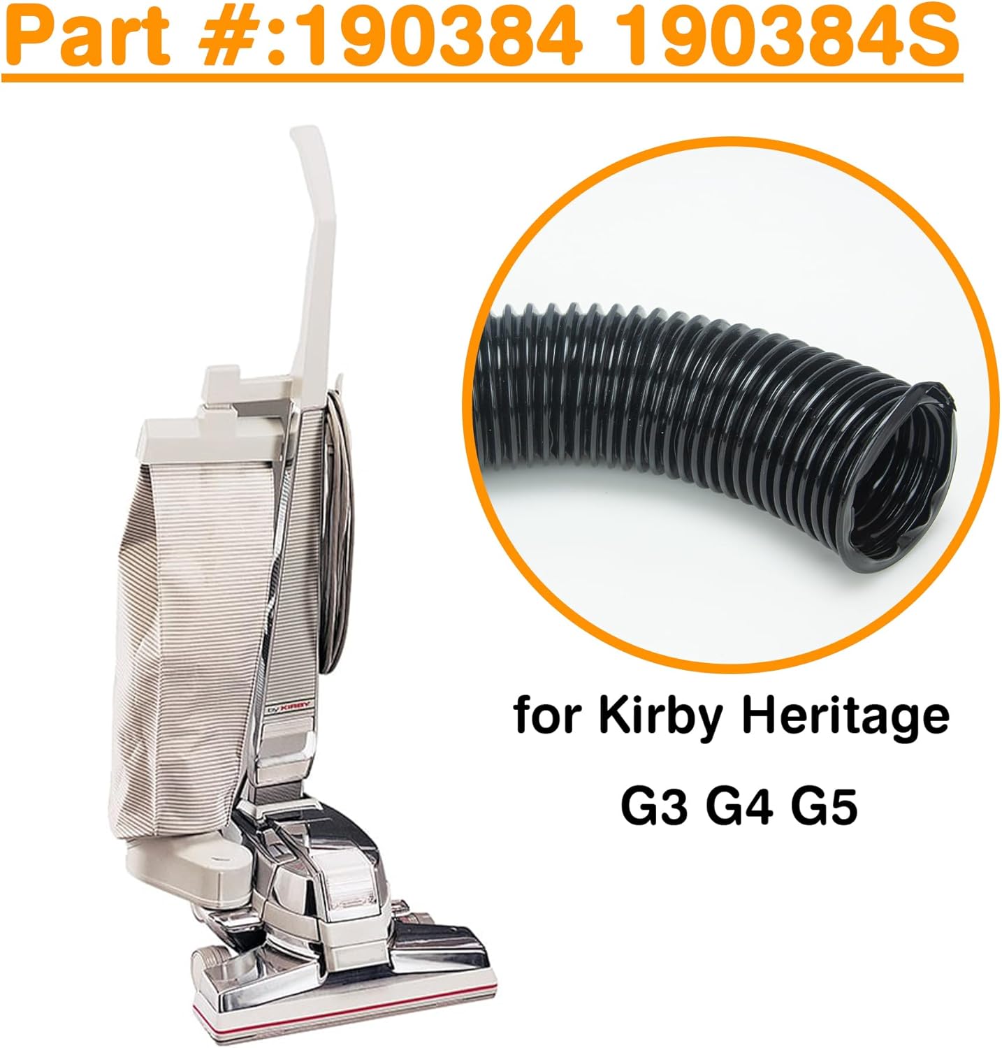 Tubo llenado vacío para Kirby G3 G4 G5