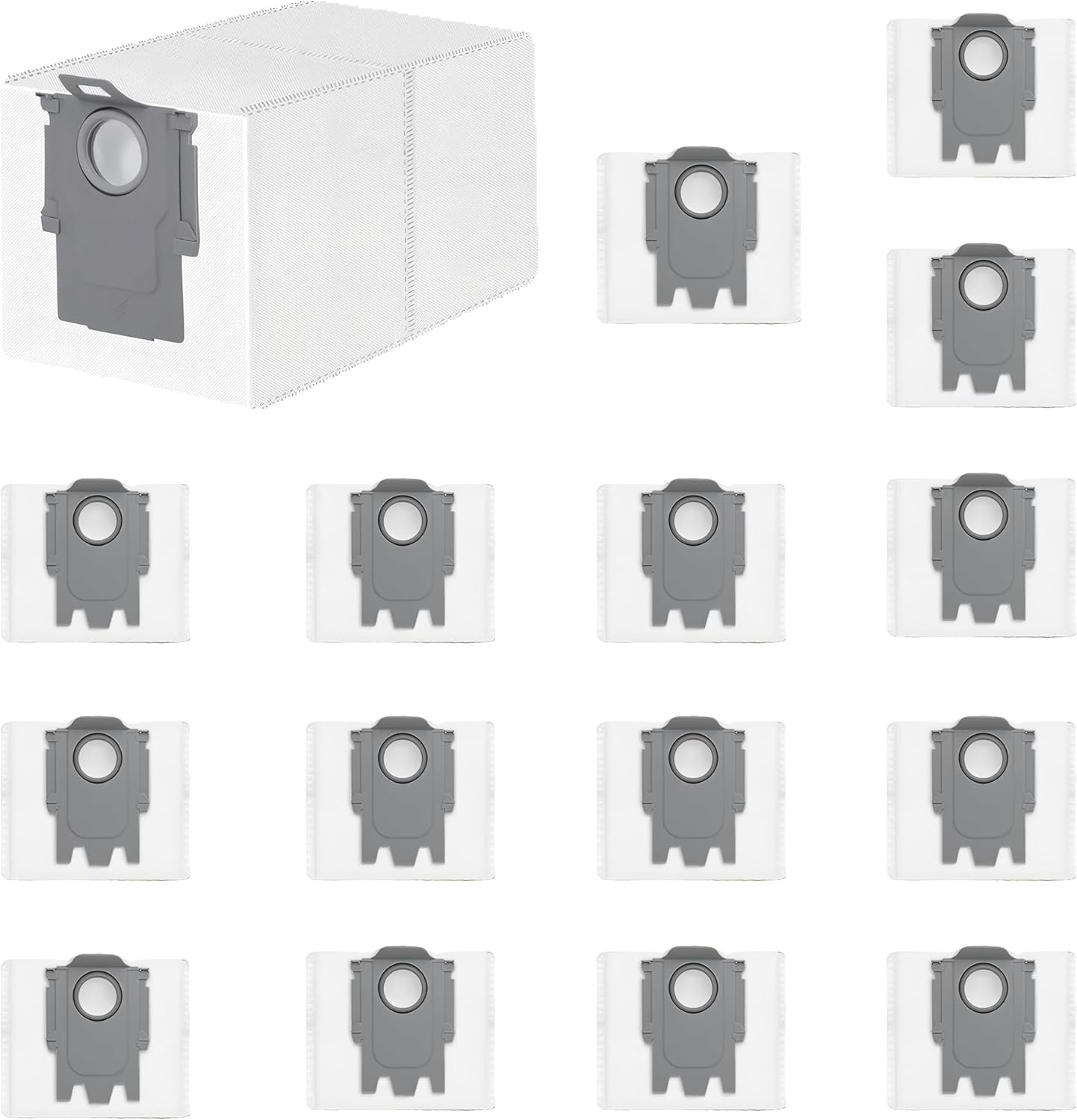 16 Bolsas Polvo Qrevo para Roborock QV 35A S5V Edge CurvX