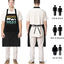 Delantales de parrilla divertidos para hombres y mujeres A Cow A Pig And Chicken Walk Into Bar B Q