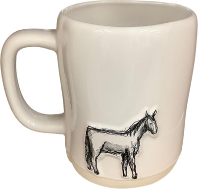 Taza Cerámica Café Té Temática Caballo